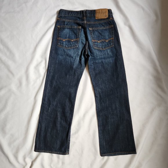 American Eagle Original Straight Leg Dark Indigo Jean Women (26/28) - Picture 8 of 16